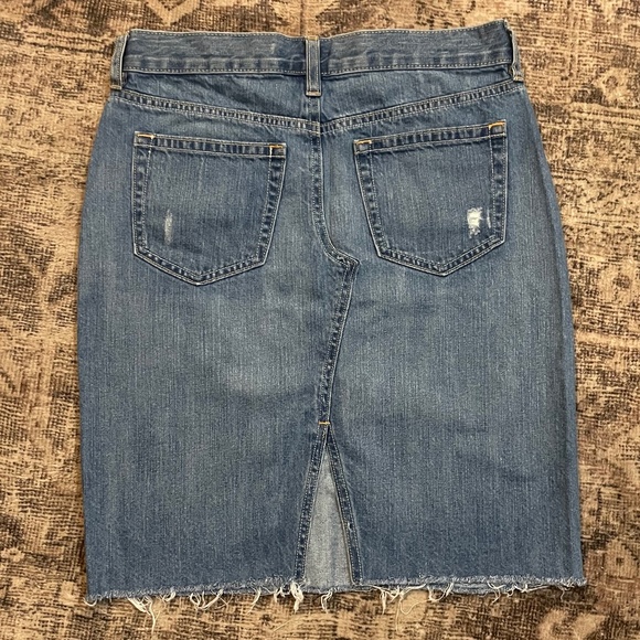 🌸 Old Navy Denim Skirt Size 0 - Picture 4 of 5